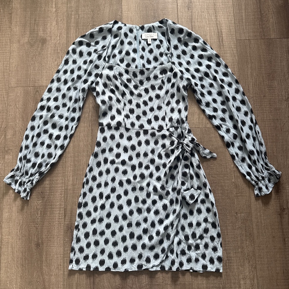 Flowy Leopard Print Mini Dress
